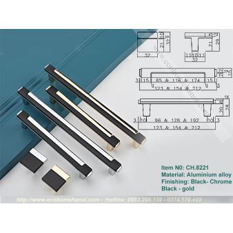 TAY NẮM TỦ CAO CẤP CH8221